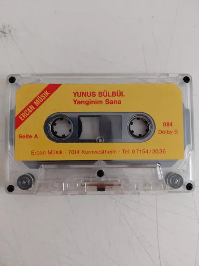 Yunus Bülbül – Yangınım sana -  Almanya Basım  Kaset Albüm /Ercan Müzik/Kapaksız