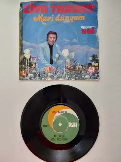 Ziya Taşkent – Bu Yara Başka Yara / Mavi Dünyam  -  Türkiye  Basım 45’lik Plak