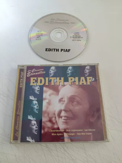 Edith Piaf – Les Chansons Éternelles - 1995 Avrupa Basım CD Albüm