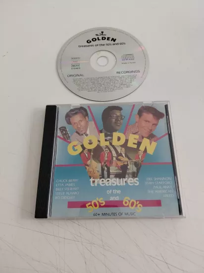 Golden Treasures Of The 50’s And 60’s  - Almanya Basım CD Albüm