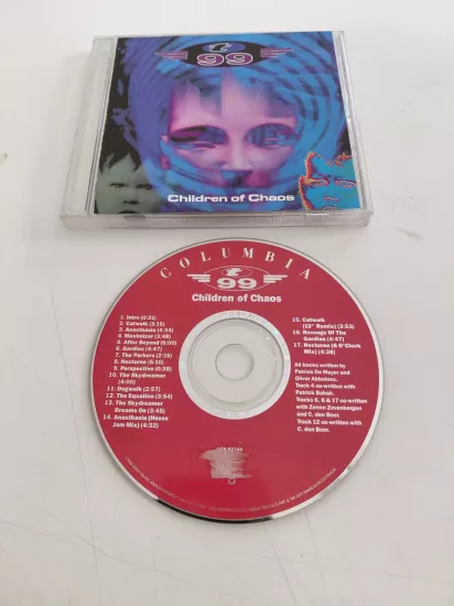 T99 –  Children Of Chaos  – 1992 USA  Basım - CD Albüm