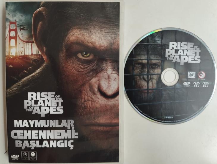 Rise Of The Planet Of The Apes - Maymunlar Cehennemi Başlangıç  - 2. El  DVD Film - 100 Dakika