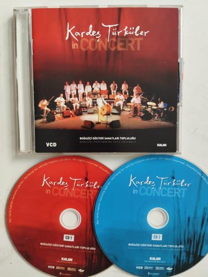 Kardeş Türküler in Concert / Boğaziçi Gösteri Sanatları Topluluğu - VCD  2XCD