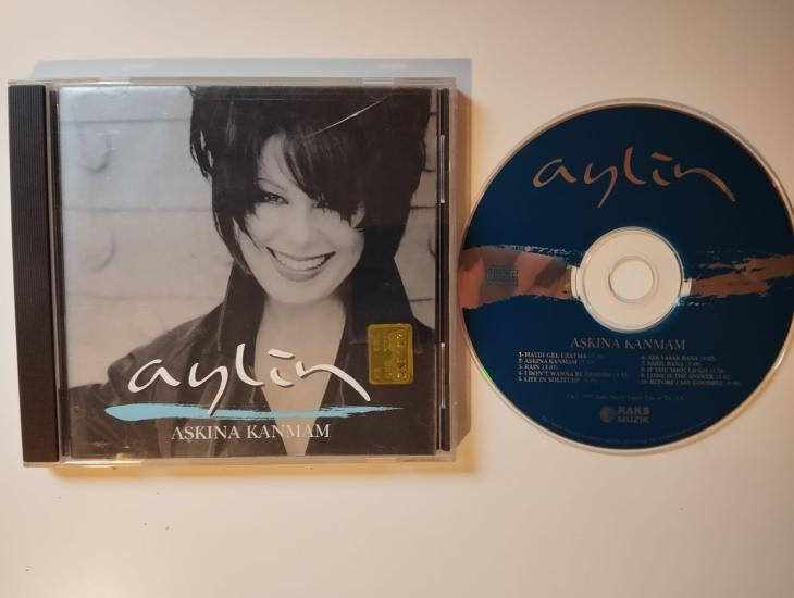 Aylin  ‎– Aşkına Kanmam - 1997 Türkiye  Basım CD Albüm - 2.El