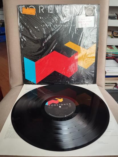 Foreigner – Agent Provocateur -  1984  Amerika Basım Albüm - 33 lük LP Plak