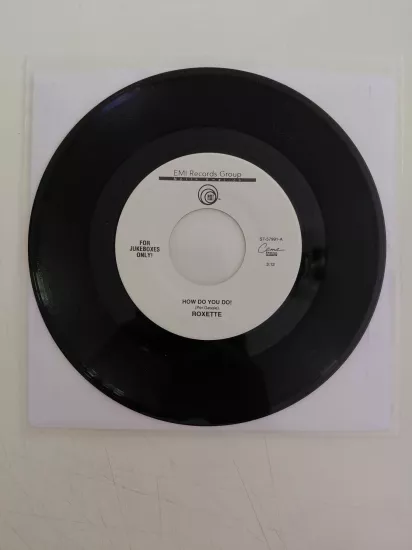 Roxette  – How Do You Do -  1992 USA Basım 45lik Plak/ Kapaksız