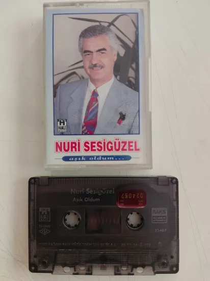 Nuri Sesigüzel ‎– Aşık Oldum -  1993 Türkiye Basım Kaset Albüm