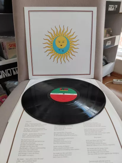 King Crimson  – Larks’ Tongues In Aspic - 1976 Japonya Basım Albüm LP Plak