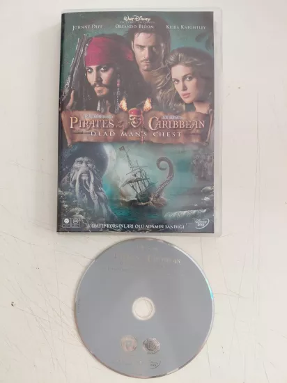 Karayip Korsanları Ölü Adamın Sandığı - Pirates of the Caribbean Dead Man’s Chest - DVD Film
