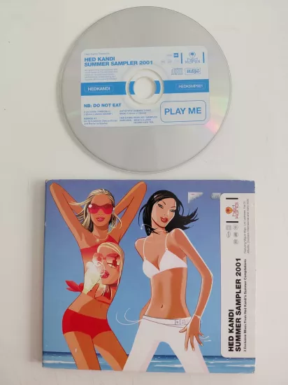 Hed Kandi Summer Sampler 2001 - 2001 İngiltere Basım CD Albüm
