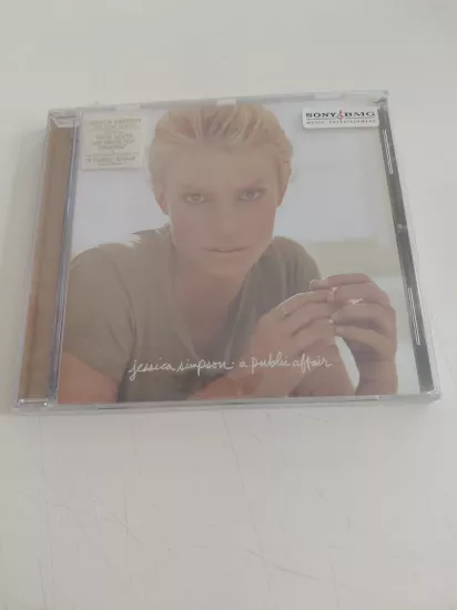 Jessica Simpson  – A Public Affair -  2007  Avrupa Basım - CD Albüm/Açılmamış Ambalajlı