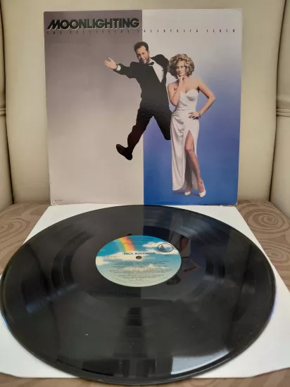 MOONLIGHTING /Mavi Ay  (Soundtrack) -  1987 USA Basım  LP Albüm / 33 lük Plak