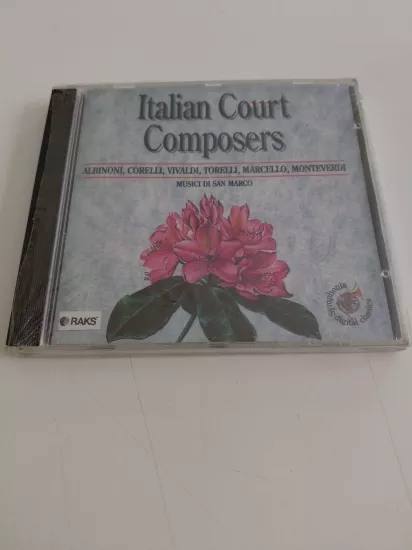 Albinoni / Corelli / Vivaldi / Torelli /Marcello –Italian Court Composers - CD /Açılmamış Ambalajlı