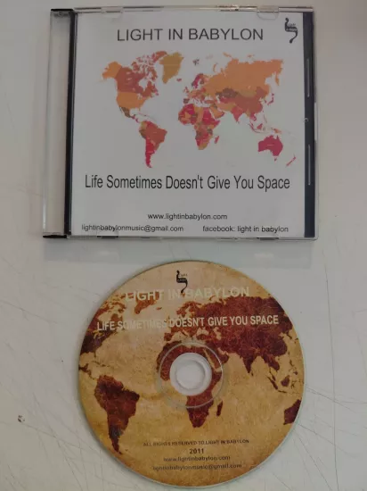 Light In Babylon – Life Sometimes Doesn’t Give You Space -  2011 Türkiye Basım  CD Albüm