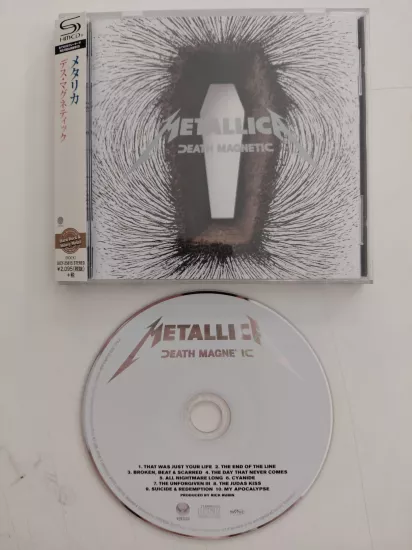 Metallica  –  Death Magnetic – 2016 Japonya  Basım - CD Albüm /Obili