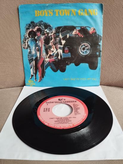 Boys Town Gang – Can’t Take My Eyes Off You -  1982  Hollanda Basım 45 lik Plak