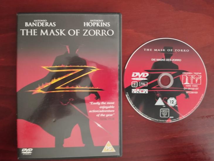 The Mask of Zorro / Antonio Banderas - Anthony Hopkins  -  DVD Film
