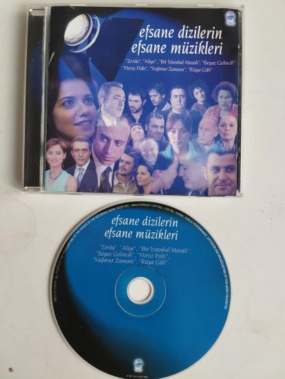 Efsane Dizilerin Efsane Müzikleri ( Aliye, Bir İstanbul Masalı..) – Türkiye Basım 2. El CD Albüm