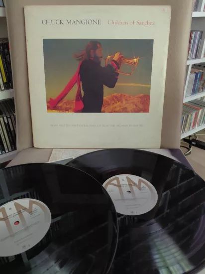 Chuck Mangione  - Children Of Sanchez - 1978 Hollanda Basım Double 2XLP Albüm - 33 lük Plak
