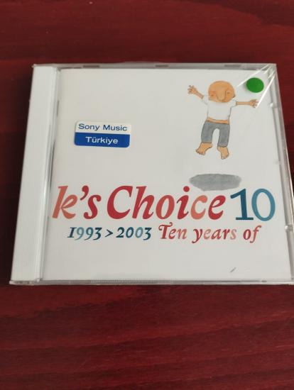 K’s Choice – 10 (1993 ) 2003, Ten Years Of)  -  2003  Avrupa Basım CD  Albüm /Ambalajlı