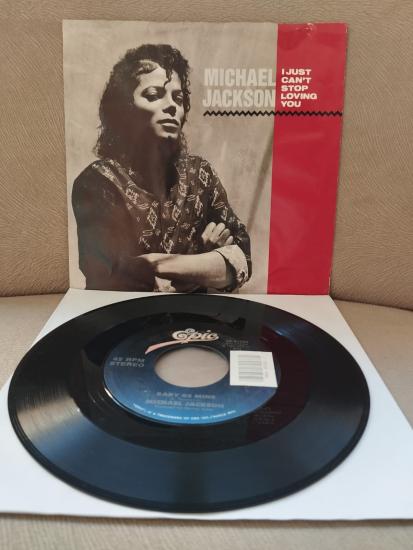 Michael Jackson – I Just Can’t Stop Loving You -  1987 Amerika Basım 45lik Plak
