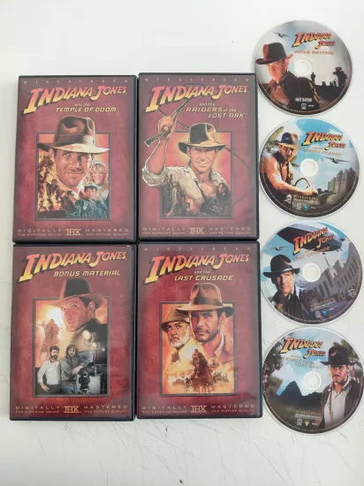 The Adventures Of Indiana Jones - The Complete Dvd Movie Collection - 4xDVD Film /1. Bölge-Türkçe altyazı yoktur.
