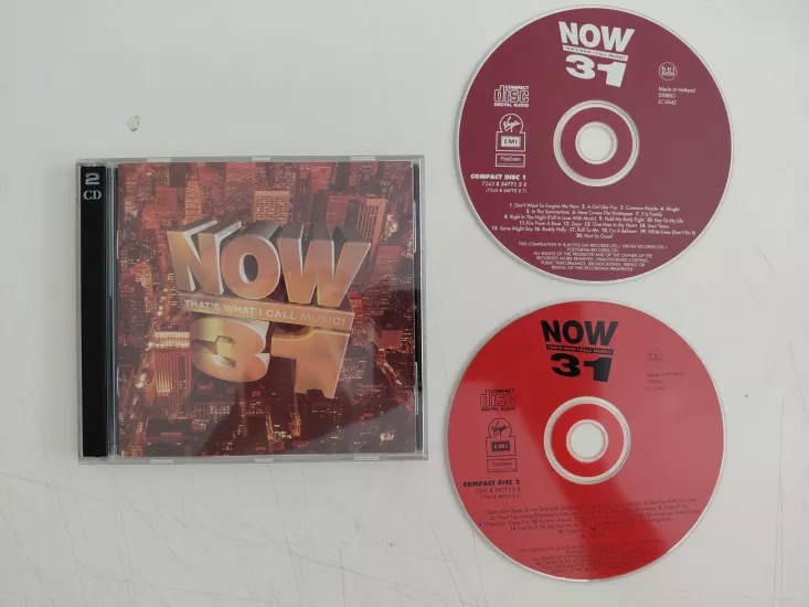 Now That’s What I Call Music! 31 (Weezer ,Baby D... )  - 1995 Avrupa Basım - 2xCD Albüm