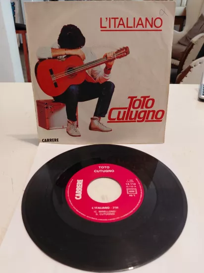Toto Cutugno – L’Italiano  - 1983 Fransa Basım 45lik Plak