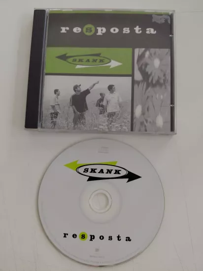 Skank  – Resposta – 1998  Brezilya Basım - CD  Single, Promo