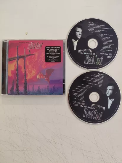 Meat Loaf   – The Very Best Of Meat Loaf  - 1998  USA Basım - 2xCD  Albüm