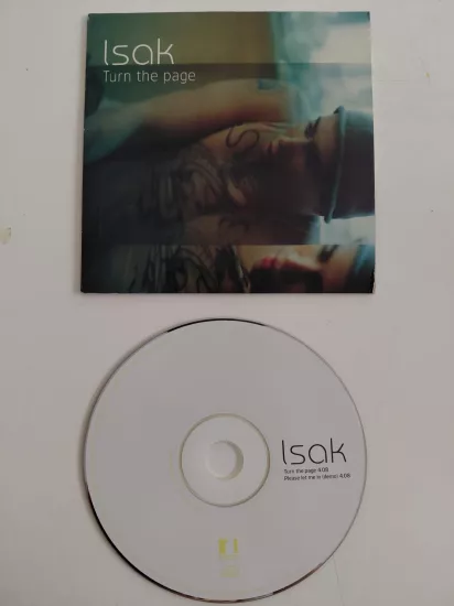 Isak – Turn The Page -  2001 Avrupa Basım - CD Single
