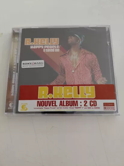 R. Kelly – Happy People/U Saved Me – 2004  Avrupa  Basım - CD Albüm/Açılmamış Ambalajlı