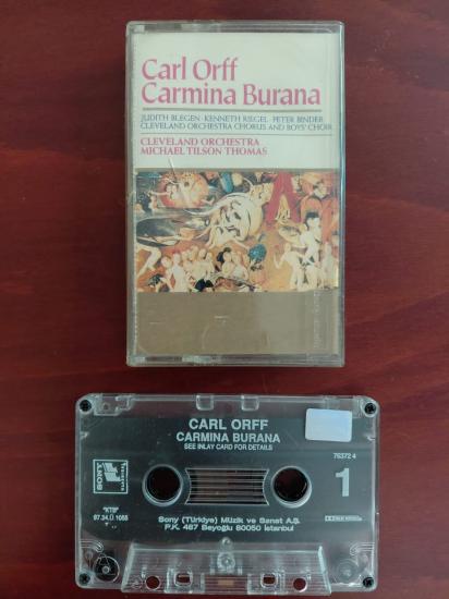 Carmina Burana &Carl Orff - 1997 Türkiye Basım Kaset
