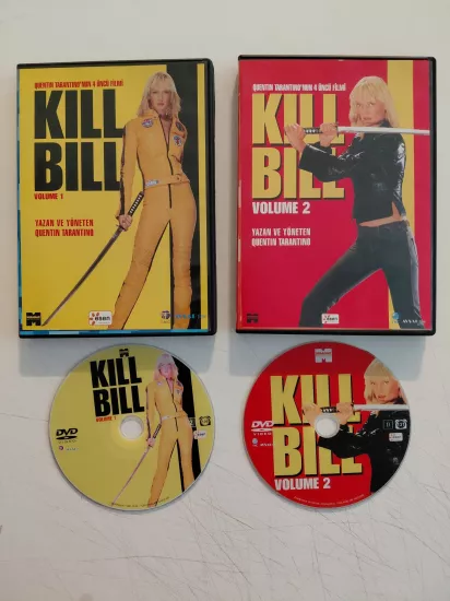 Kill Bill Volume 1 / Kill Bill Volume 2 - Bir Quentin Tarantino Filmi - DVD Film