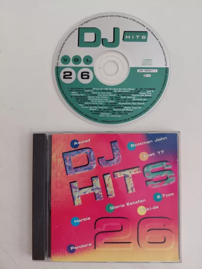 DJ Hits Vol. 26 ( Scatman John, Herbie ...)  - 1995 Avrupa  Basım - CD Albüm