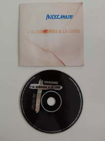 Indochine  ‎–  J’Ai Demandé A La Lune -  2002  Fransa Basım - CD Single, Promo