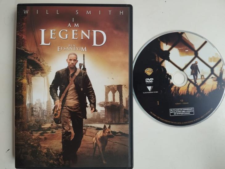 I Am Legend / Ben Efsaneyim - 2. El DVD Film - 96 Dakika