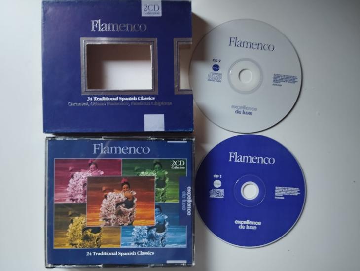 Flamenco - Flamenco 24 Traditional Spanish Classics  -  2001 Avrupa  Basım 2xCD  Albüm