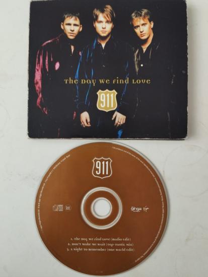 911 – The Day We Find Love -  1997 Avrupa Basım CD, ,Promo   - 2.El