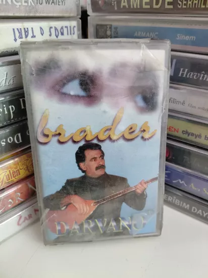 BRADER - Darvano -  Türkiye  Basım Kaset Albüm /Açılmamış Ambalajlı (Kürtçe)