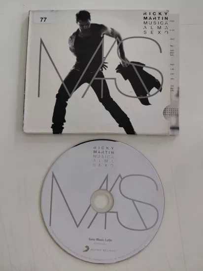 Ricky Martin – Musica + Alma + Sexo – 2011  Avrupa Basım - CD Albüm