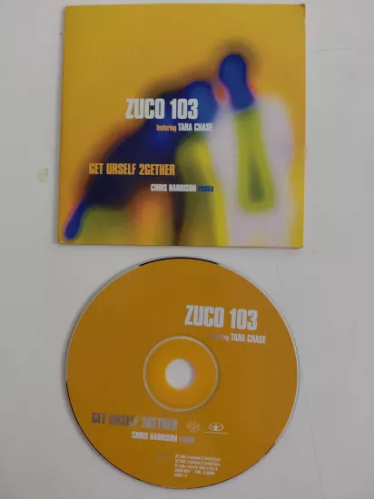 Zuco 103 Featuring Tara Chase – Get Urself 2gether -  2003 Belçika Basım - CD, Single, Promo