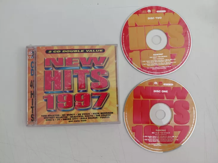 New Hits 1997   - 1997  İngiltere Basım - 2xCD Albüm