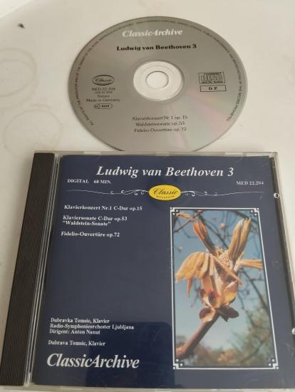 Ludwig van Beethoven 3 - 1989  Almanya Basım - 2. El CD Albüm