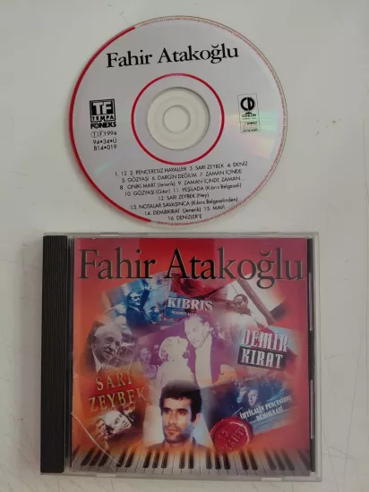 Fahir Atakoğlu – Fahir Atakoğlu  - 1994 Türkiye Basım  CD  Albüm
