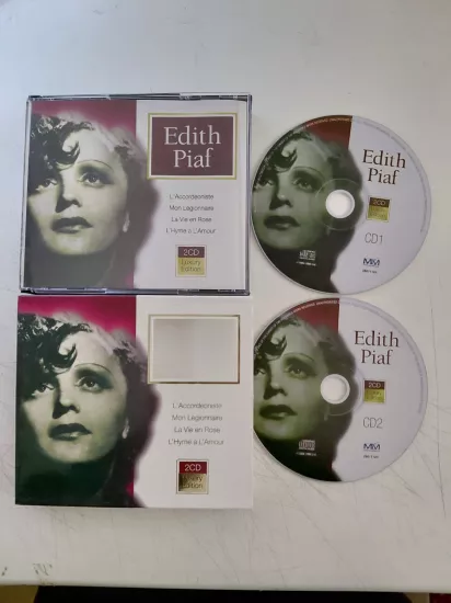 Edith Piaf – Edith Piaf - 2006 Yunanistan Basım 2xCD Albüm