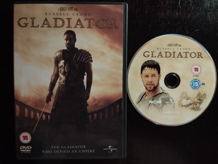 Gladiator / Gladyatör - Russell Crowe - 2. El DVD Film- Türkçe altyazı yoktur.