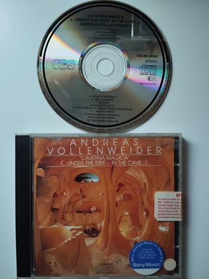 Andreas Vollenweider ‎– ’’Caverna Magica’’ - 1983 Avrupa Basım 2. El CD Albüm