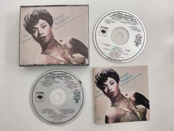 Sarah Vaughan – The Divine Sarah Vaughan (1949-1953) – 1999  USA  Basım - 2xCD Albüm