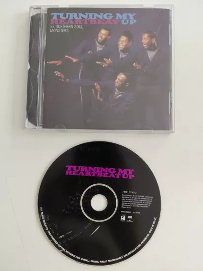 Turning My Heartbeat Up - 23 Northern Soul Monsters - 2000 İngiltere Basım - CD Albüm